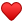 red heart icon